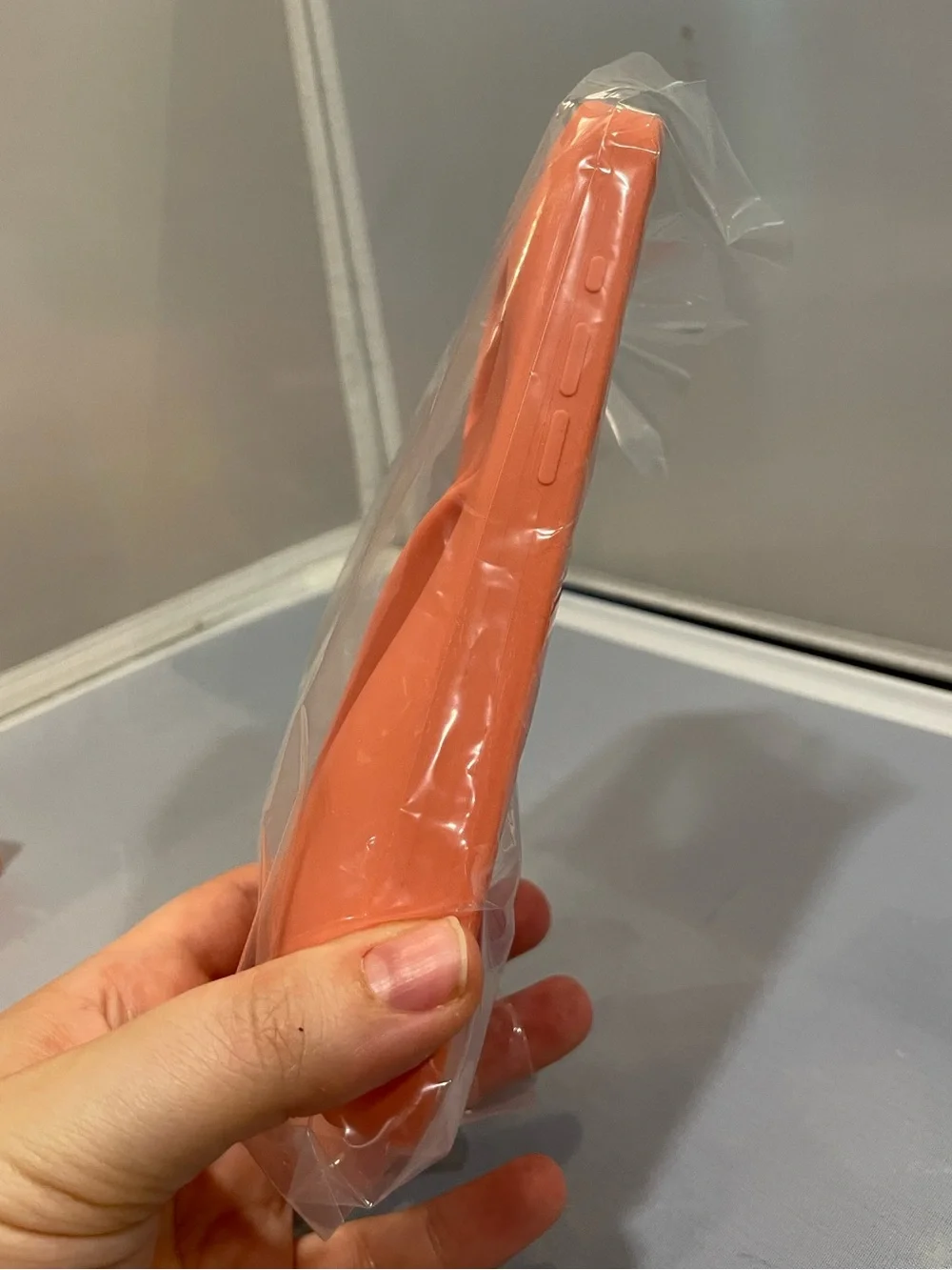 NIB Rhode Auth Silicone iPhone 15 Pro Max Phone Peptide Lip Case Peach Pit R $38